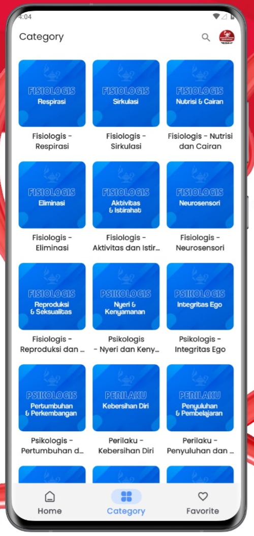 Screenshot Aplikasi SDKI SLKI SIKI Keperawatan 2