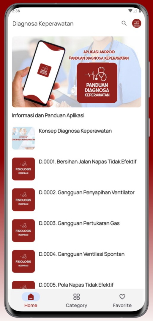 Screenshot Aplikasi SDKI Keperawatan 1