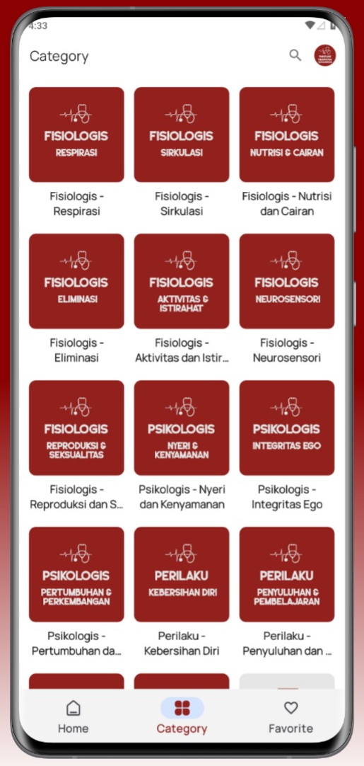 Screenshot Aplikasi SDKI Keperawatan 2