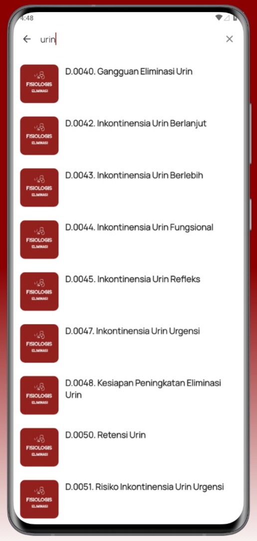 Screenshot Aplikasi SDKI Keperawatan 5