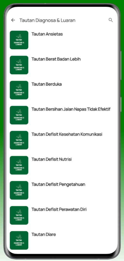 Screenshot Aplikasi SLKI Luaran Keperawatan 4
