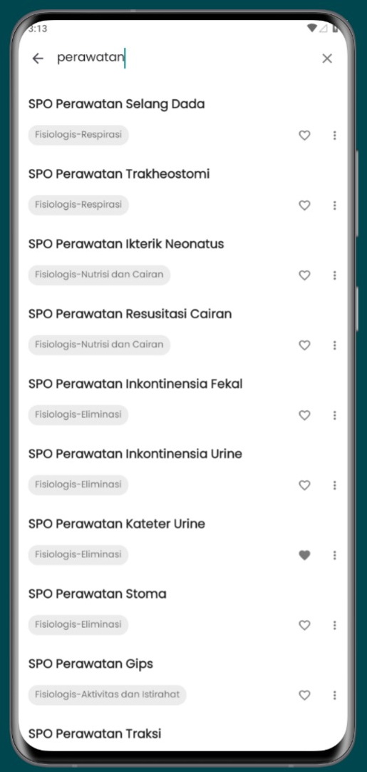 Screenshot Aplikasi SPO Keperawatan 3