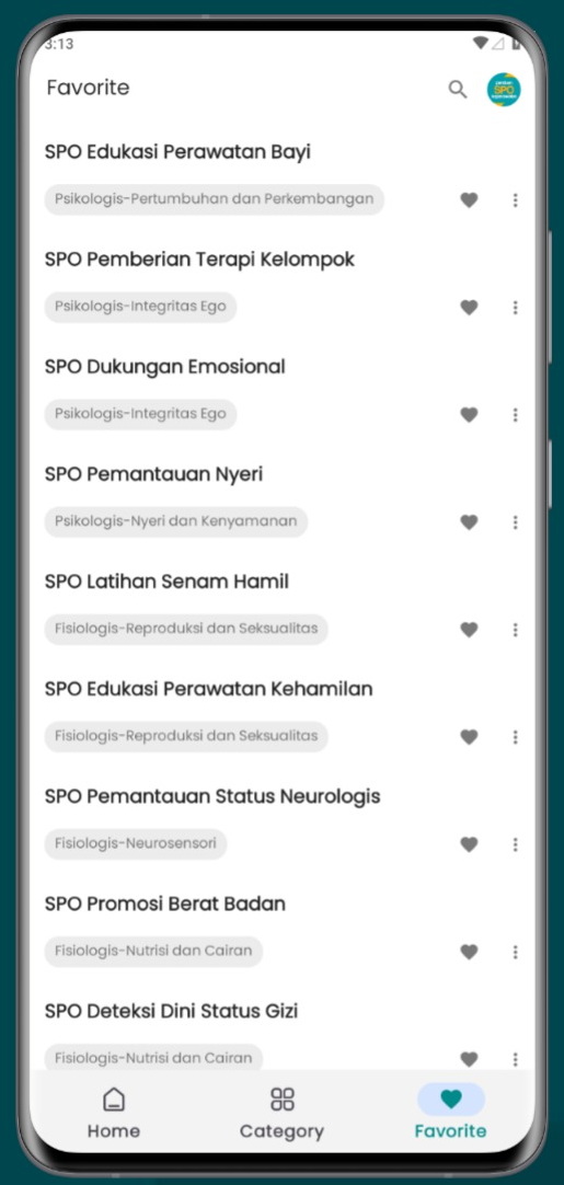 Screenshot Aplikasi SPO Keperawatan 4