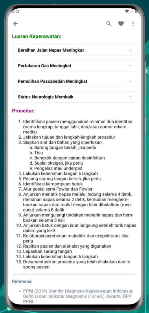 Screenshot Aplikasi SPO Keperawatan 6